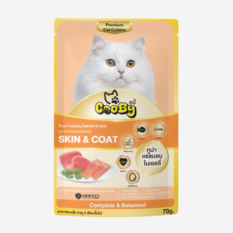 คูบี้ ทูน่าหน้าแซลมอนในเยลลี่